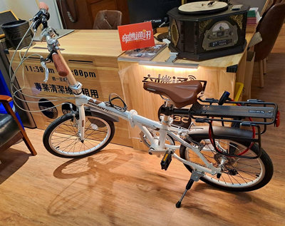 奇機通訊【BIKEDNA】剛買不久 SHIMANO城市通勤折疊自行車 超輕小折僅11.7 KG 免安裝