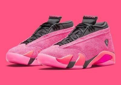 【S.M.P】Nike Air Jordan 14 Low Shocking Pink 女 DH4121-600