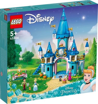 【高雄天利鄭姐】樂高 43206 Disney Princess 系列 - 灰姑娘和白馬王子的城堡