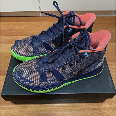 Nike Kyrie 7 EP ANIME 藍紅綠 籃球 男款 CQ9327-401慢跑鞋【ADIDAS x NIKE】