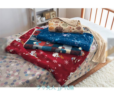 季節性停售(2022新款)拉薩夫人◎日本代購 迪士尼 超細纖維絨毛毛毯 105cmX150cm
