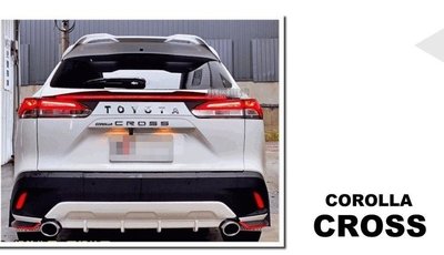 》傑暘國際車身部品《全新 COROLLA CROSS CC LED 黏貼式 鴨尾尾燈 貫穿燈 貫穿式 尾燈