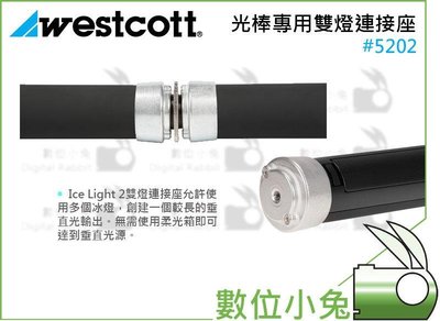 數位小兔【Westcott #5205 Ice Light 2 光棒專用雙燈連接座】5900 光棒 電光棒 冰燈 冰棒