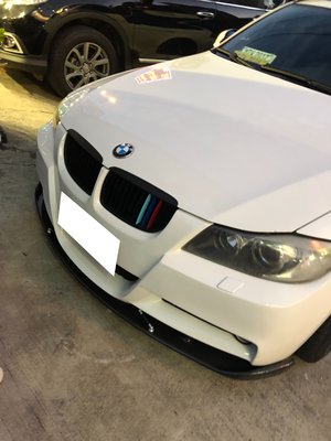 DJD19061014 BMW E90 08 後期M款3色平光黑 水箱罩 前罩 鼻頭
