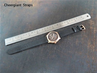 亞曼尼超長的牛皮錶帶訂製加長的手工錶帶Emporio Armani extra long leather strap