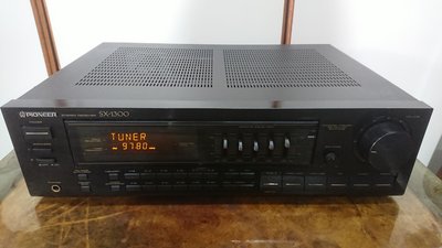 PIONEER SX-1300綜合擴大機可接黑膠唱機