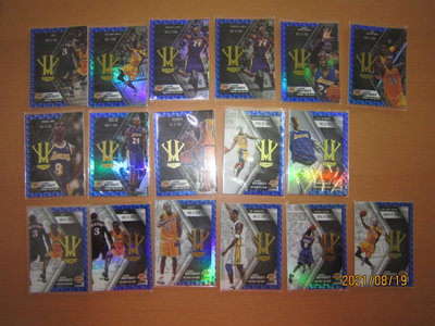 網拍讀賣~Kobe Bryant~超級球星~老大~惡棍特卡~藍版~8號~24號~都有~普特卡~17張~6000元~輕鬆付