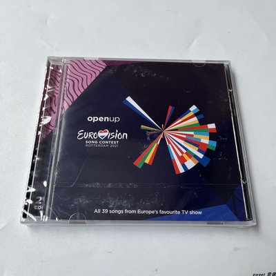 全新現貨CD Eurovision Song Contest 2CD 2021歐洲歌唱比賽拼盤