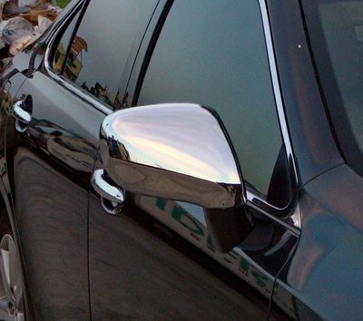 ~圓夢工廠~ Lexus IS250 IS350 2006 2007 2008 鍍鉻銀 改裝 後試鏡蓋飾貼 後照鏡飾蓋貼