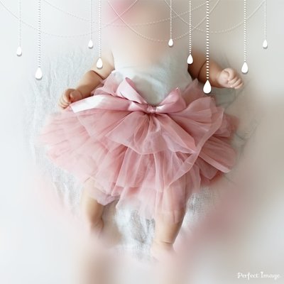 TUTU裙兒童攝影服裝寫真造型百天滿月寶寶嬰兒道具頭飾女童女嬰澎澎裙包屁褲裙