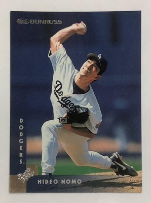 1996 Donruss Hideo Nomo  野茂英雄  MLB 棒球卡