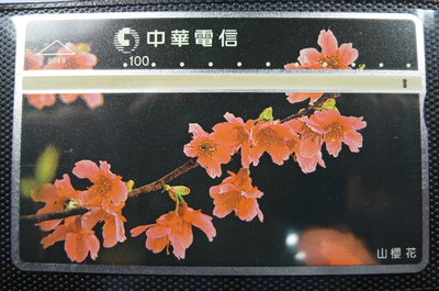 【YUAN】中華電信 光學式電話卡 編號8049 山櫻花