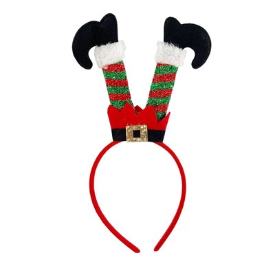 圣誕帽子鈴鐺圣誕樹發箍兒童節日派對頭飾禮品裝飾品圣誕節頭飾