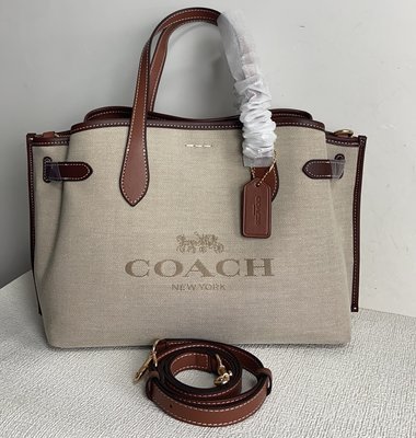 【九妹精品】COACH CH189 新款女士帆布包  托特包 水桶包 單肩包 側背包 女包