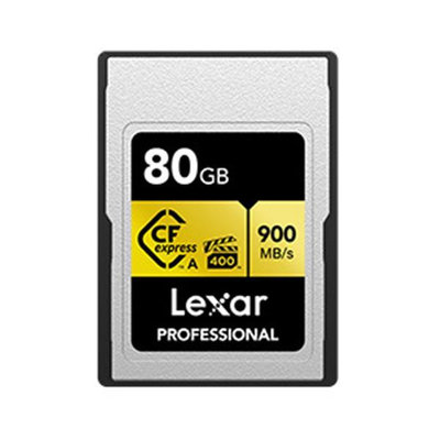 雷克沙 Lexar Professional Cfexpress Type A Card Gold Series 80GB 記憶卡【風和資訊】