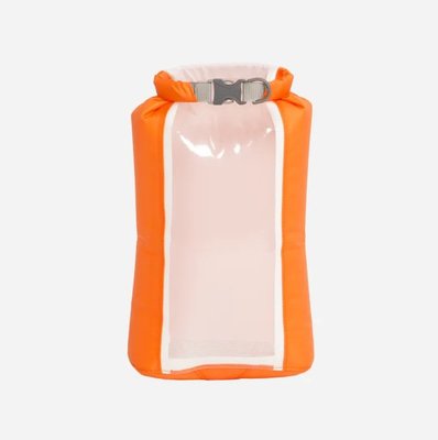 【Exped】Fold Drybag CS 70D 桔色 XS【3L】透明視窗 背包防水袋防水內袋防水內套