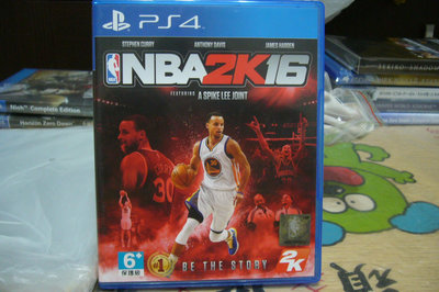PS4 NBA 2K16 中文版(中古)