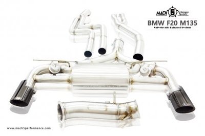 【YGAUTO】BMW F20 F21 M135i 升級全新 MACH5 高流量帶三元催化頭段 當派 排氣管 底盤系統