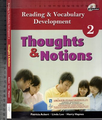 佰俐O《Reading & Vocabulary Development 2 Thoughts & Notions》