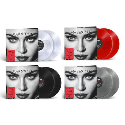 Madonna瑪丹娜Finally Enough Love娜就愛混音精選LP彩膠唱片(4張不分售)