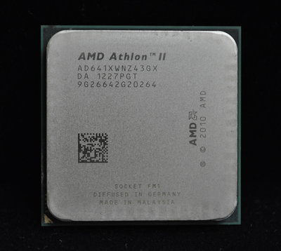 AMD Athlon II X4 641 四核盒裝正式版 送散熱風扇 (FM1 2.8G) 非631 638 651