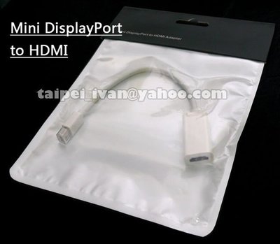 新版 蘋果 Apple 專用 Mini Displayport to HDMI 轉接線 DP 支援thunderbolt
