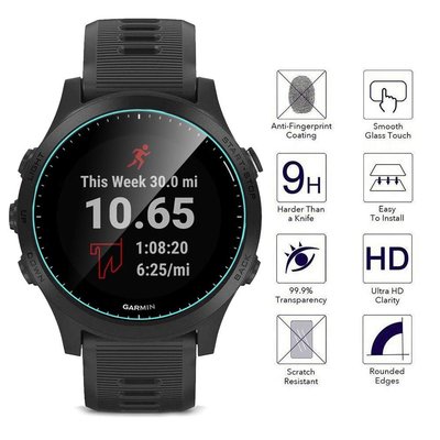 森尼3C-佳明Garmin Forerunner 45/45S 手錶膜保護膜 保護貼 鋼化玻璃 高清手錶貼膜 手錶配件-品質保證