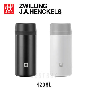 德國 雙人 ZWILLING  420ml 不鏽鋼真空 保溫杯 保溫壺   保溫瓶  不鏽鋼