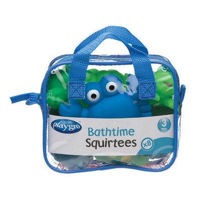 Playgo 軟膠洗澡玩具/藍色海洋