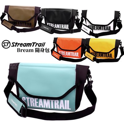 《日本》 Stream Trail - 隨身包 Bream 休閒包 外出包 斜背包 魔鬼氈設計 背帶可拆 側背包 背包