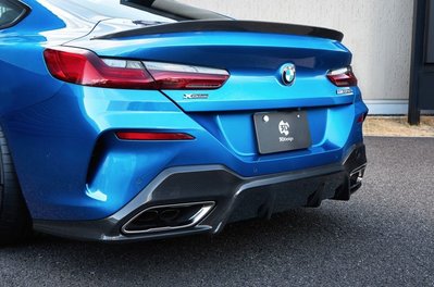 ✽顯閣商行✽日本 3D design BMW G14/G15 碳纖維後下巴 後下擾流 空力套件 改裝 M850i