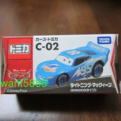 日本TAKARATOMY 迪士尼小汽車 TOMICA CARS C-02 閃亮麥坤