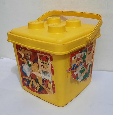 LEGO 樂高 DUPLO 得寶 1908 手提積木桶 33pcs(1993年)