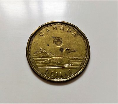 2012年 美國 加拿大 伊莉莎白 二世 ELIZABETH II 1 元 硬幣 DOLLAR 錢幣