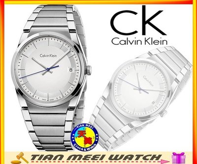 【全新原廠CK】【天美鐘錶店家直營】【下殺↘超低價有保固】Calvin Klein Step系列鋼帶腕錶K6K31146
