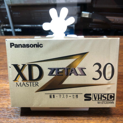 ［全新S-VHS-C空白錄影帶］Panasonic XD Master zetas 30 空白錄影帶