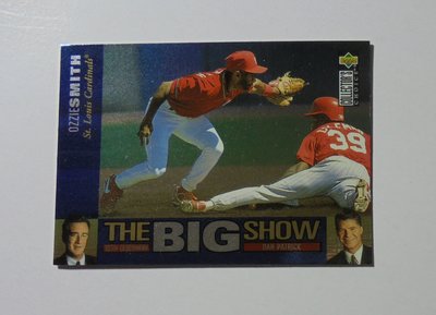 1997 Collector's Choice The Big Show #38 Ozzie Smith