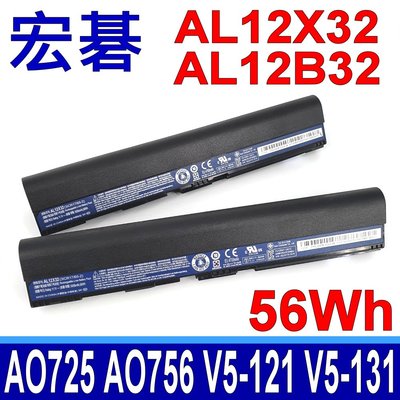 ACER 宏碁 AL12X32 原廠電池 ASPIRE V5-122P V5-131 V5-171 TraveMate