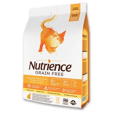 Nutrience 紐崔斯 [無穀養生貓] 火雞+雞肉+鯡魚 貓飼料 5kg