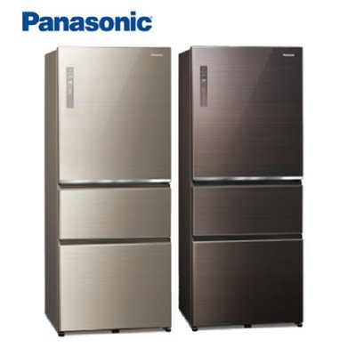 Panasonic 國際牌 610公升 玻璃三門變頻冰箱 NR-C611XGS-T/N (歡迎刷卡分期零利率)