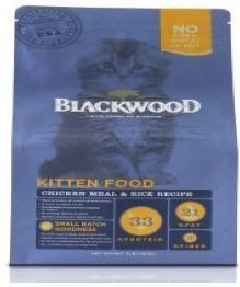 『Honey Baby』寵物用品專賣 Blackwood 柏萊富飼料 特調幼貓 成長配方 (雞肉+米) 6kg 貓飼料