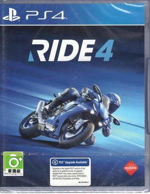 PS4遊戲 極速騎行 4 Ride 4 中英文版 摩托車遊戲 賽車遊戲【板橋魔力】