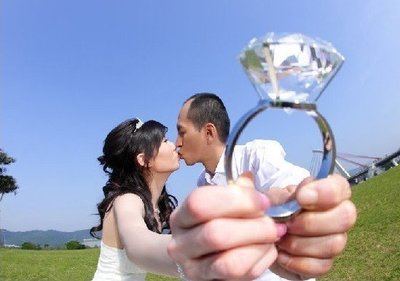 4CM 500克拉大鑽石戒指禮盒 超大 浪漫求婚大鑽戒求婚道具 求婚戒指 拍照婚禮道具 婚紗道具 婚禮小物 少女時代