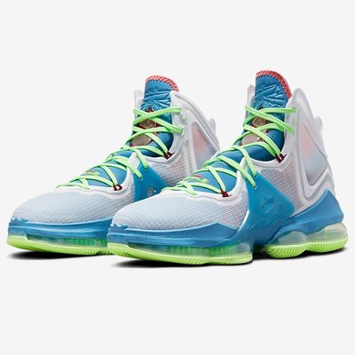 南 2021 12月 NIKE 籃球鞋 LEBRON XIX EP LBJ DC9341-400 藍綠色 回彈 頂級避震