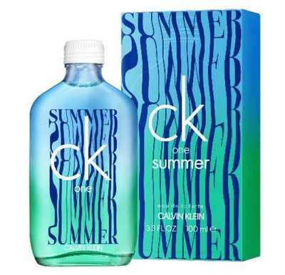 Calvin Klein ck one Summer 2021夏日限量版中性淡香水 100ml/1瓶-公司正貨