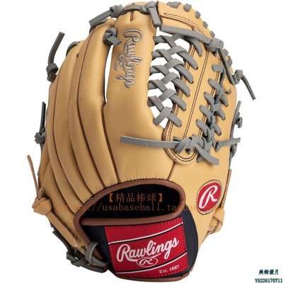 現貨熱銷-【精品棒球】美國進口Rawlings  Select美式即戰力牛皮棒壘球手套