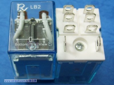 【強強2店】RAYEX ELEC. LB2 LY 2P AC12V 繼電器