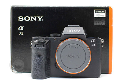 【台南橙市3C】SONY A7 II A7M2 單機身 單眼相機 無反相機 全片幅 二手相機 #89255