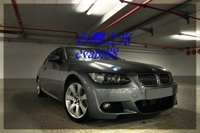 《※台灣之光※》全新寶馬BMW E92 E93雙門2D專用M-TECH樣式牌照板320CI 323CI 330CI台灣製