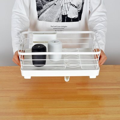 現貨 碗架日本ASVEL廚房碗架瀝水架免安裝置物架碗碟水槽洗碗筷收納架家用簡約